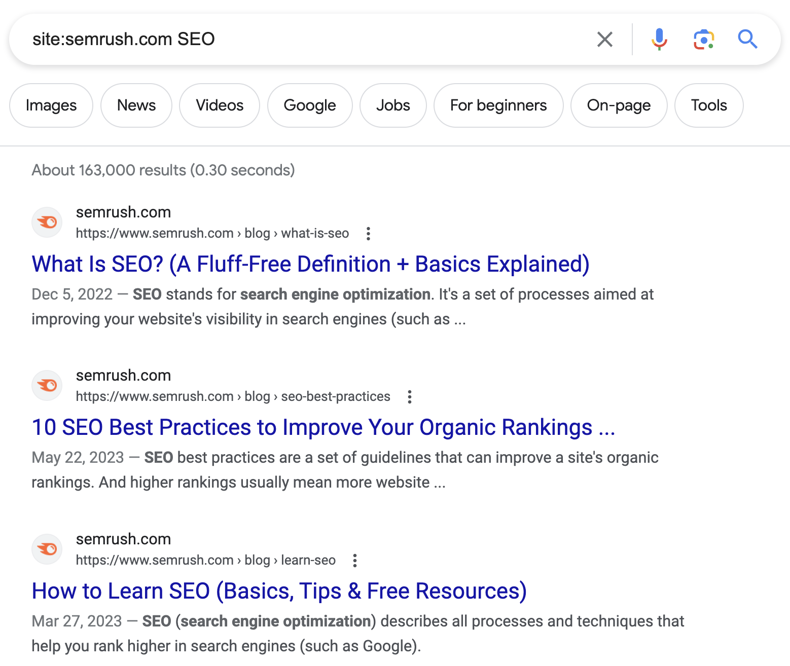 Google search results for “site:sr01.amztoolslab.com SEO”