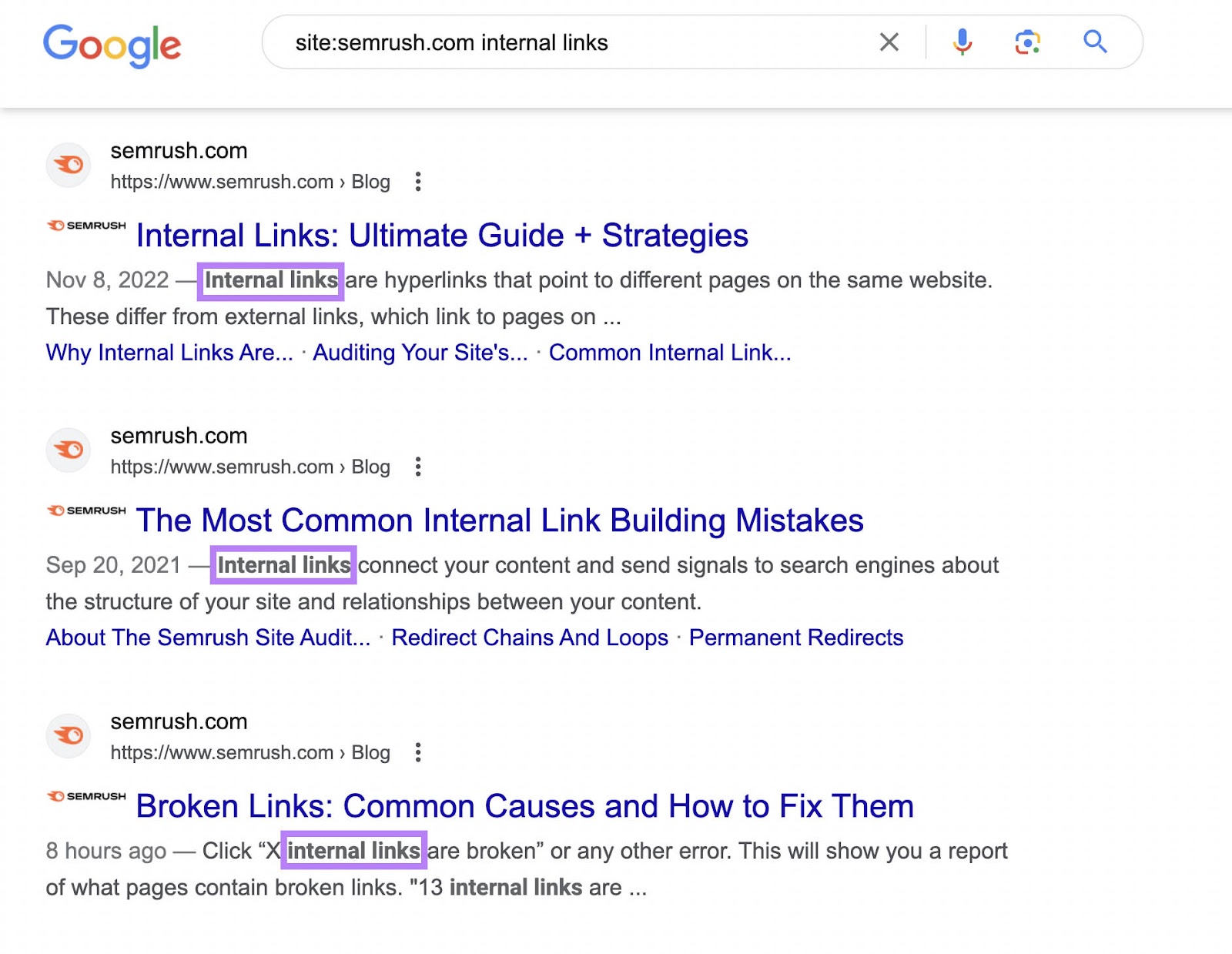 Google search results for “site:sr01.amztoolslab.com internal links” query