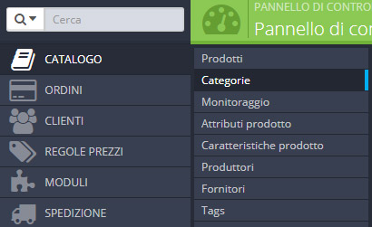 Ottimizzazione SEO per Prestashop: le categorie