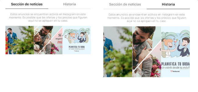 Instagram Ads - Anuncios activos