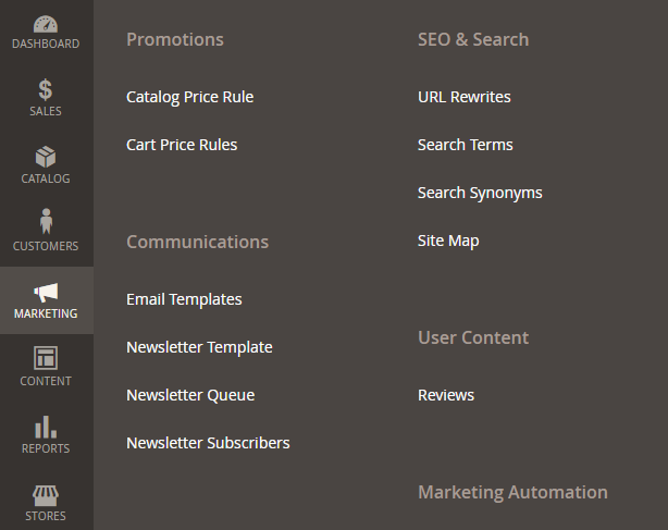 Redirection 301 Magento