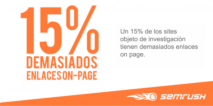 Problemas con exceso de enlaces on page