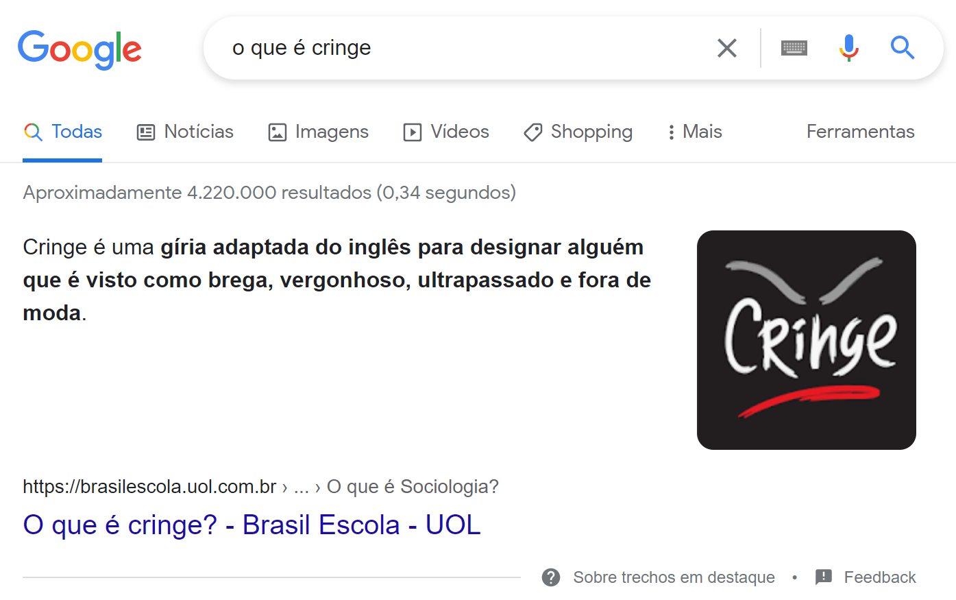 SERP features - featured snippets