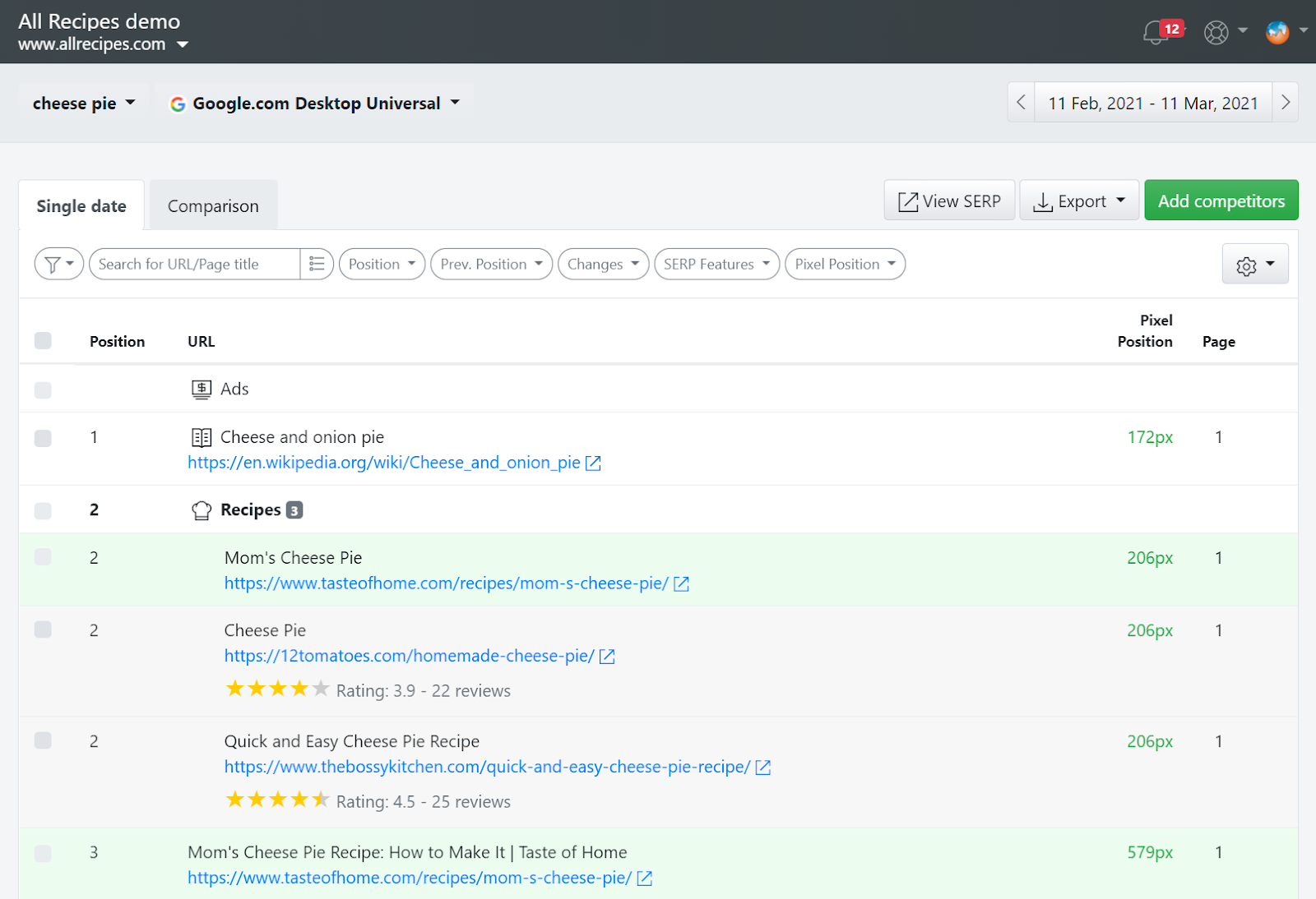 ferrramenta Advanced Web Ranking