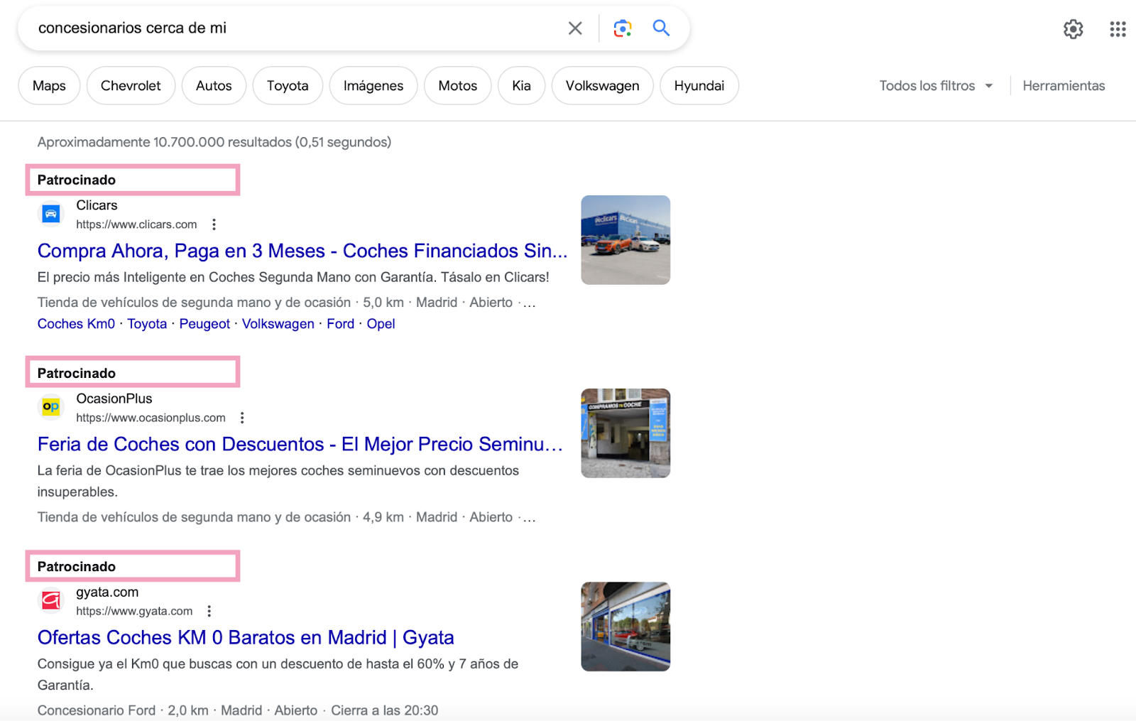 Concesionarios cerca de mi