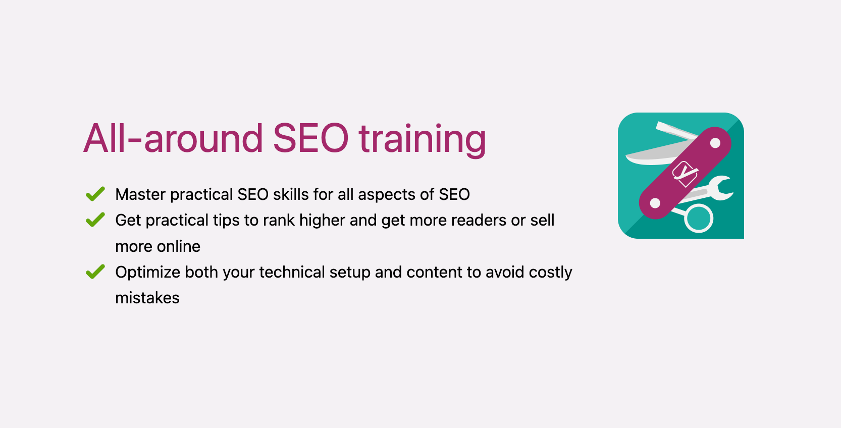 formation tout autour du seo de yoast