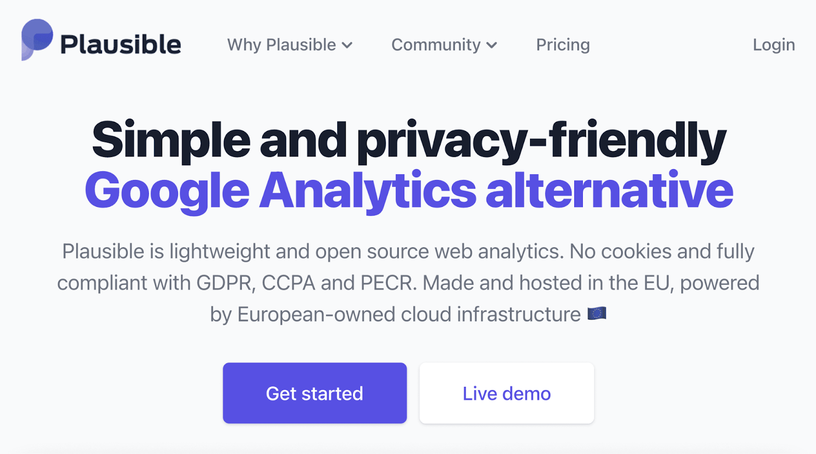 home Plausible Analytics