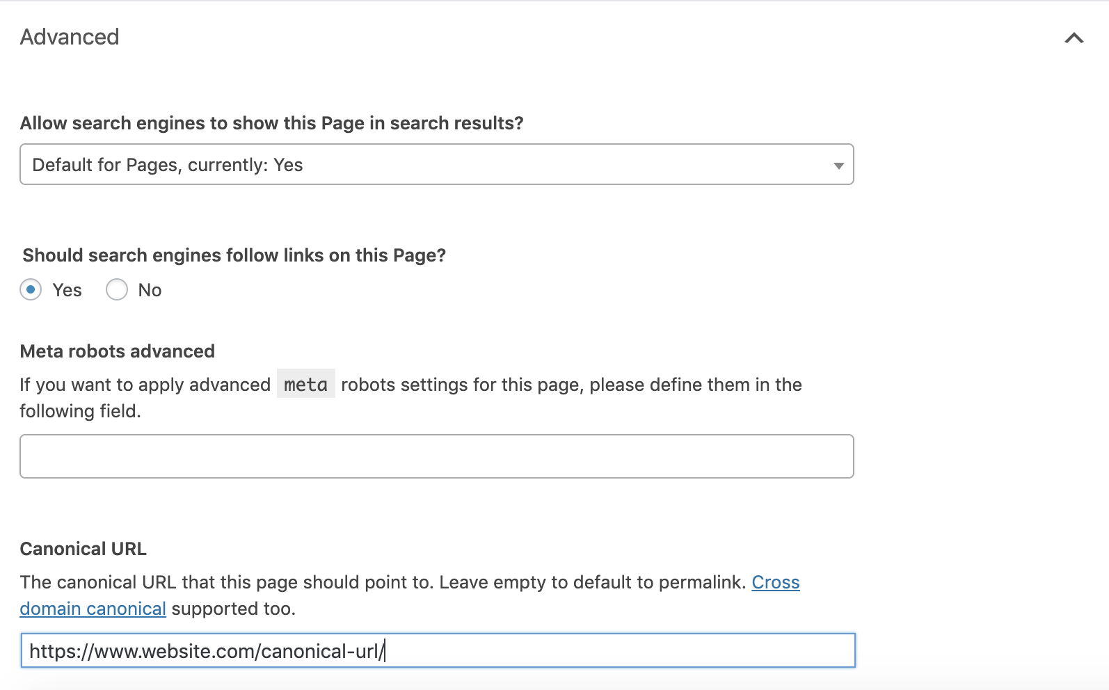 How to set Canonical Tags with Yoast