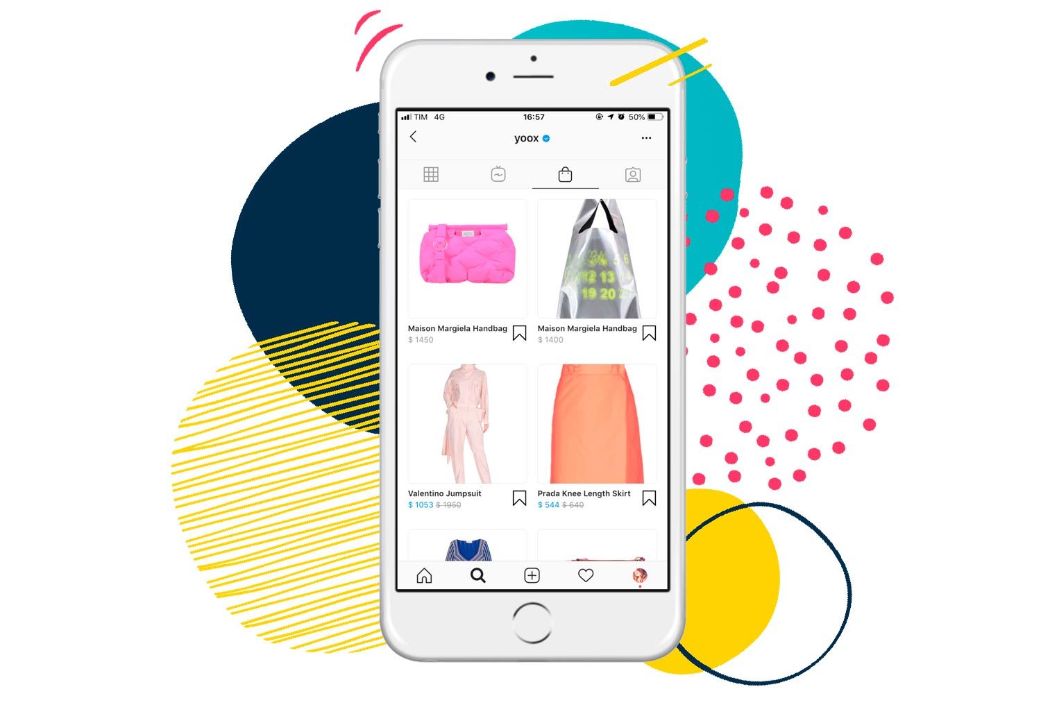 Tab Instagram Shopping