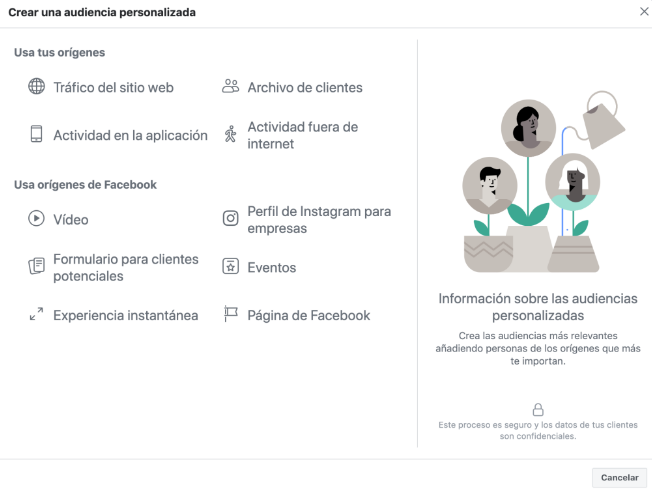 Instagram Ads - Añadir personas a tu audiencia