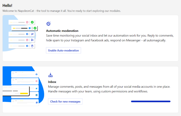 Página de inicio de NapoleonCa