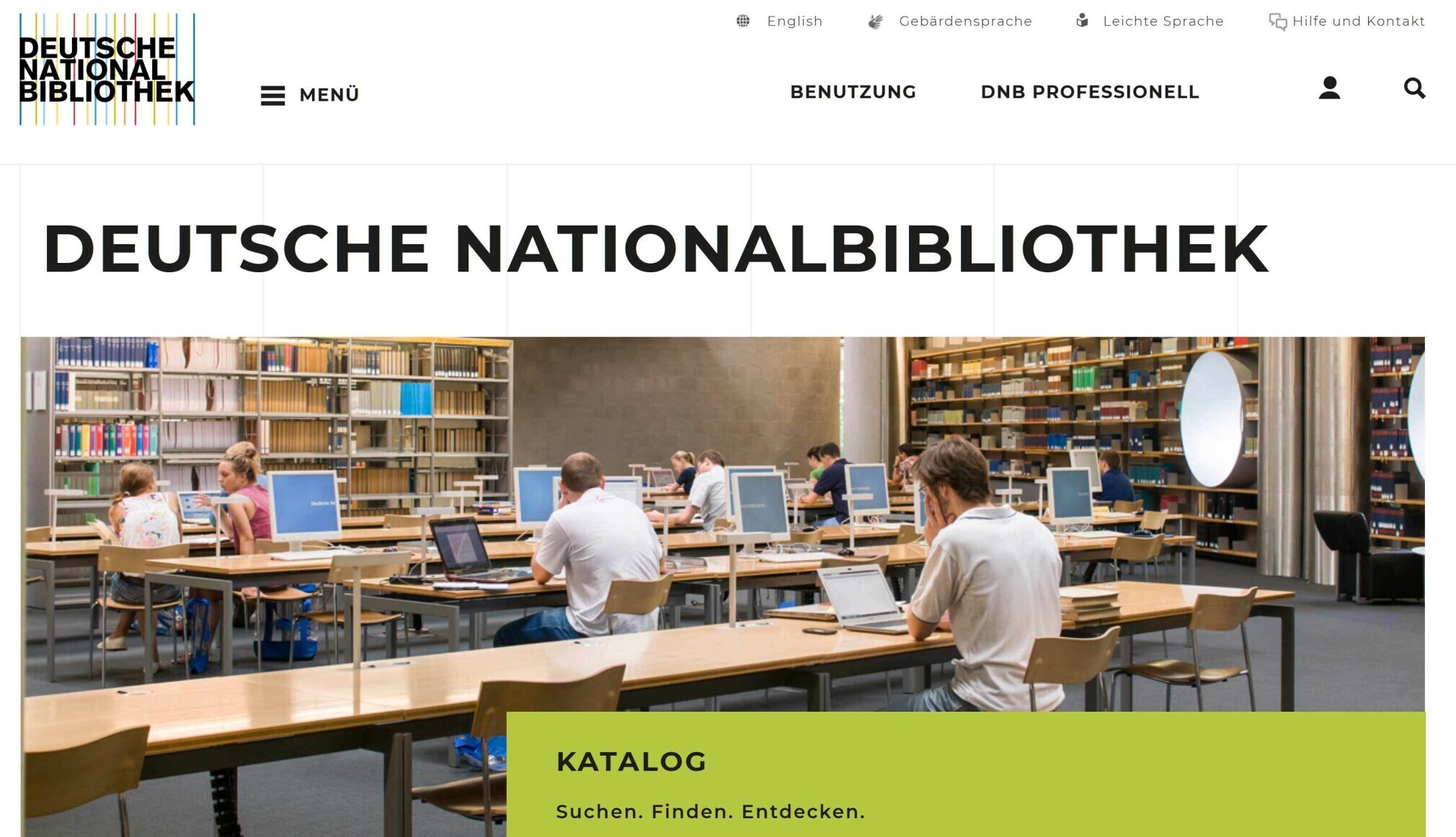 Die Deutsche Nationalbibliothek speichert ausgewählte Webfundstücke