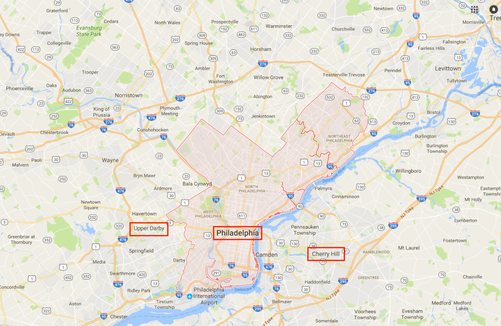 Google map pour cibler plusieurs villes
