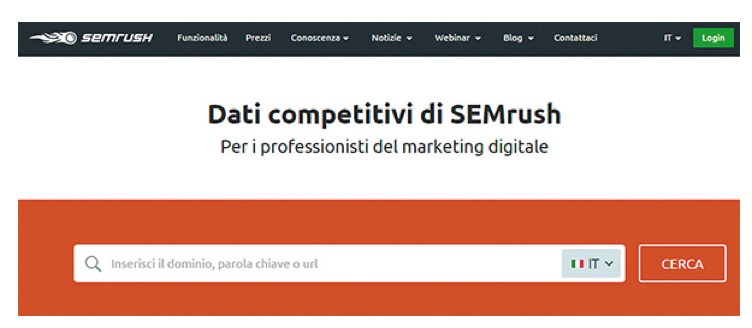 Neuromarketing: UX e usabilità Semrush