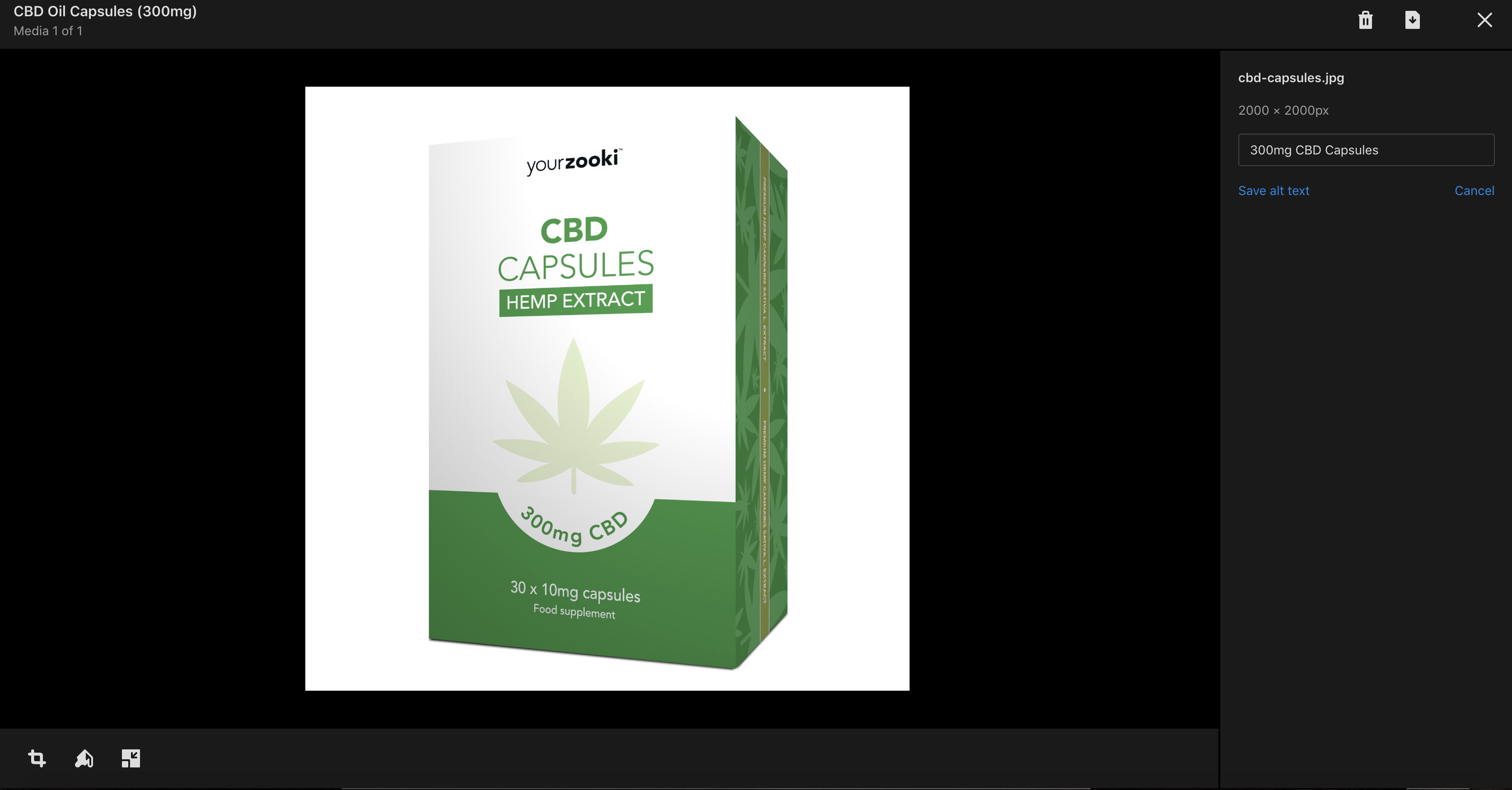 Cómo añadir el alt text en Shopify