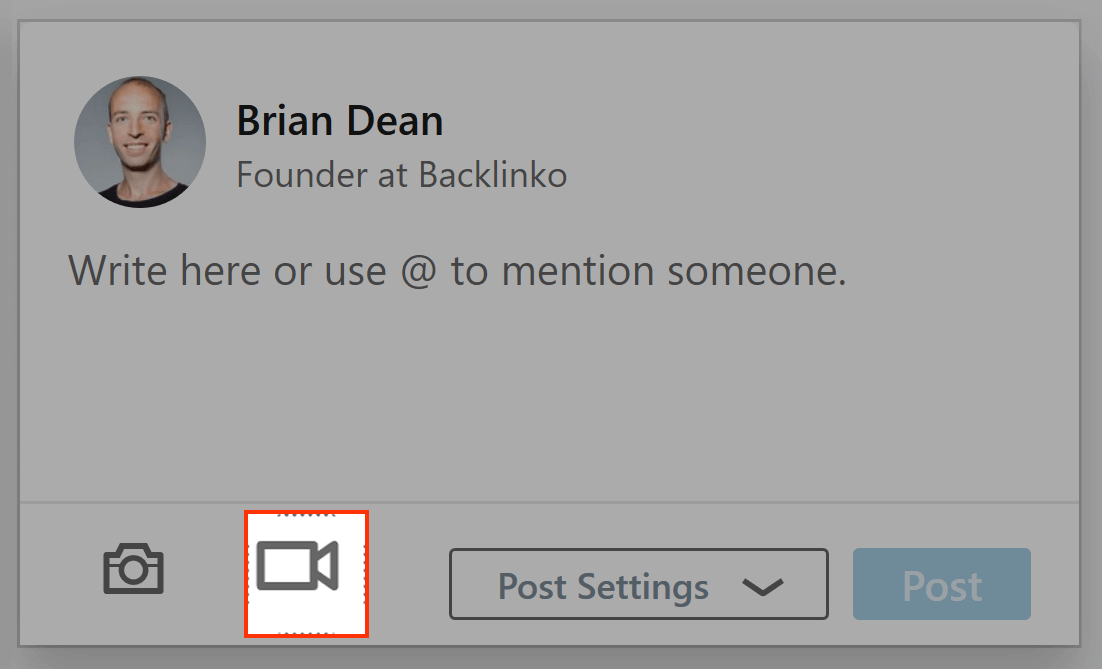 Video-Upload in Social Media