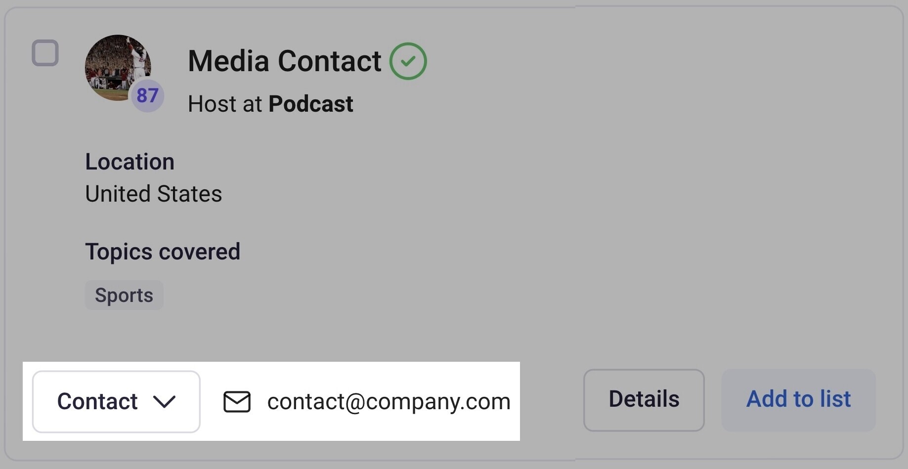 Résultats de recherche Prowly