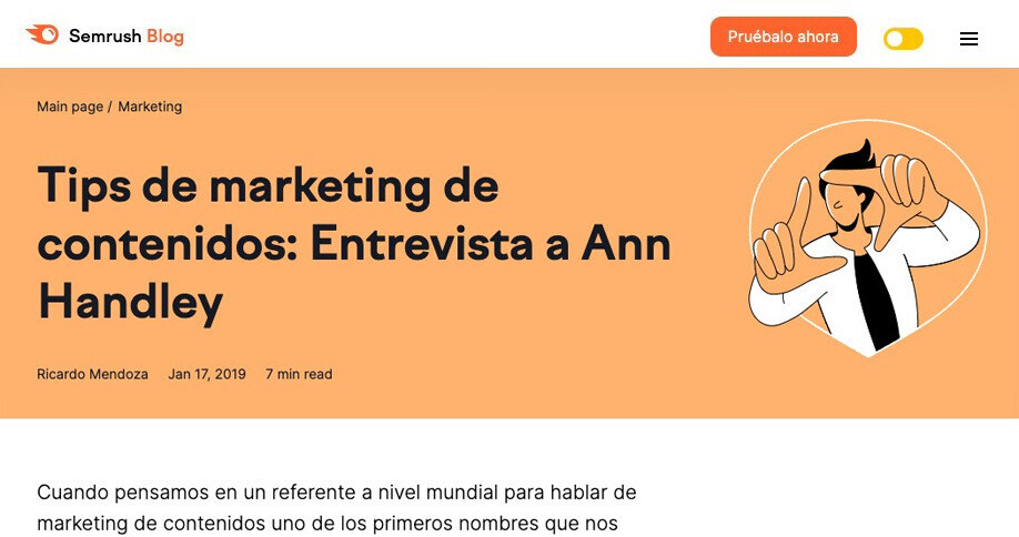 Tips de marketing de contenidos: Entrevista a Ann Handley