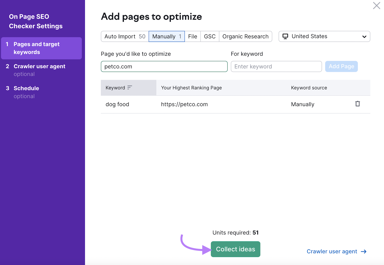 Ajustes del Comprobador SEO On Page
